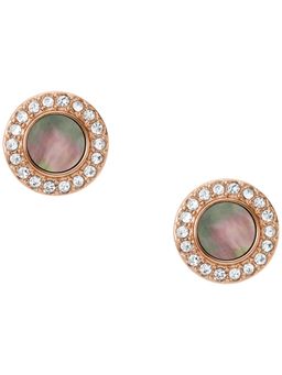 Fossil - Misty Autumn Rose Gold Studs Earring JF02949791