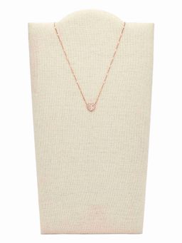 Fossil - Vintage Glitz Rose Gold Necklace JF03164791