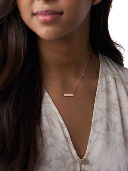 Fossil - Vintage Iconic Rose Gold Necklace JF03696791