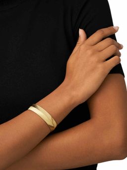Fossil - Harlow Gold Cuff Bracelet JF04535710