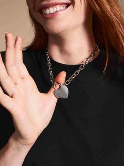 Fossil - Harlow Silver Necklace JF04657040