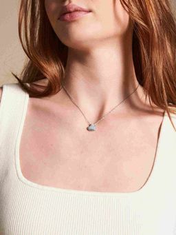 Fossil - Sadie Silver Necklace JF04674040