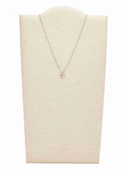 Fossil - Sterling Two Tone Necklace JFS00432998