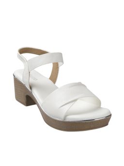 Metro - White Synthetic Heels