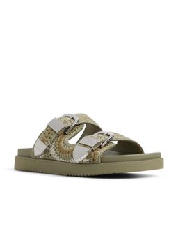 Aldo - Brown Textile Heels