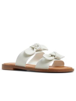 Aldo - White Leather Heels