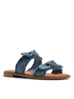 Aldo - Blue Textile Flats