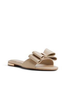 Aldo - Beige Synthetic Flats