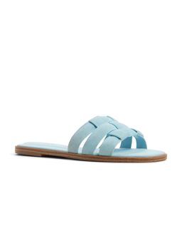 Aldo - Blue Leather Flats