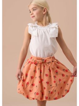 ANGEL & ROCKET - Girl's Regular Fit Annie Puff Ball Skirt