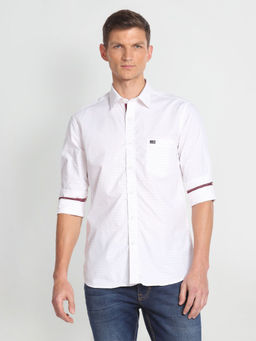 Arrow Sports - Horizontal Stripe Cotton Casual Shirt