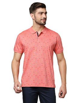 Park Avenue - Coral Polo T-Shirt