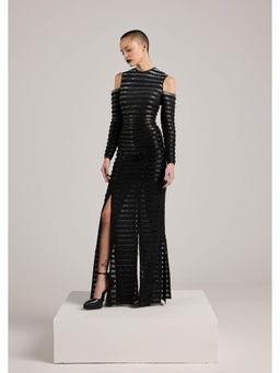AKHL - Black Gradient Glass Dress