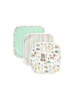 Abracadabra - Muslin Wipes (Pack of 3) - Bambi & Friends
