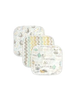 Abracadabra - Muslin Wipes (Pack of 3) - Sleepy Friends