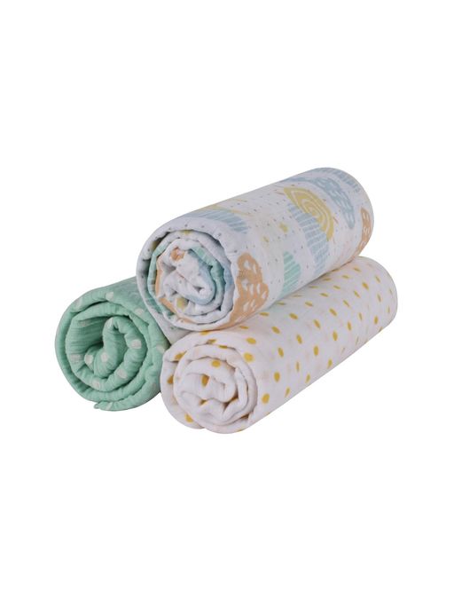 Abracadabra Swaddles (Pack of 3) - Lost in Clouds