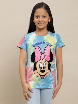 Kidsville - Minnie Graphic Multi Color T-Shirt for Girls