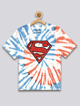 Kidsville - Superman Graphic Multi Color T-Shirt for Boys