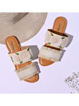 Sole House - Jute Rose Cream Flats