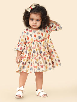 Fabindia - Multi Cotton Printed Dress