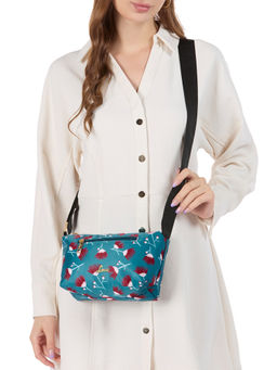 Lavie - Womens Teal Trixie Floral Sling Bag (M)