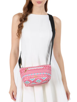 Lavie - Womens Pink Trixie Floral Sling Bag (M)