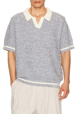 Central Park West - Chevron Stitch Polo