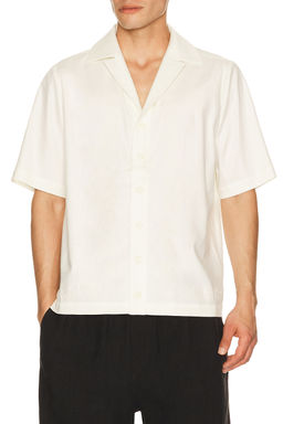 Central Park West - Anderson Paisley Embroidered Button Down Shirt