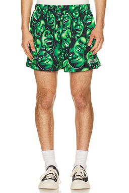 Market - x Shrek All Over Print Mesh Shorts