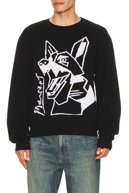 Market - Cubism Beware Knit Sweater