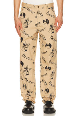 Market - Smiley Cubism Double Knee Pant