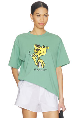 Market - Yellow Panther T-Shirt