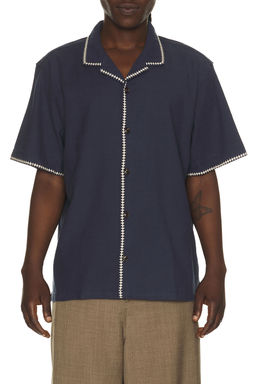 Marine Layer - Embroidered Resort Shirt