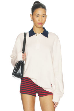 Tommy Jeans - Woven Long Sleeve Rugby