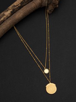 E2O - Gold-Plated Layered Necklace
