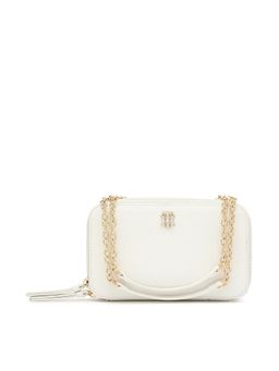 Tommy Hilfiger - Solid White Pu Shoulder Bag
