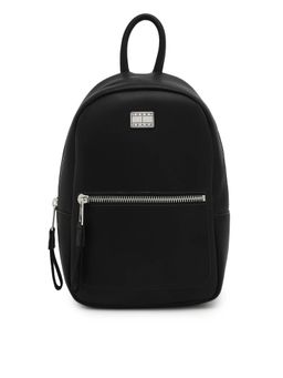 Tommy Hilfiger - Logo Black Pu Bagpack