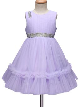 Mark & Mia - Knee Length Dress - Purple