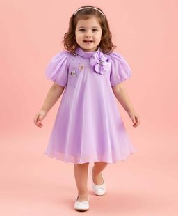 Mark & Mia - Half Sleeves Knee Length Dress