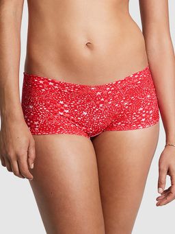 Victoria's Secret - PINK Cotton Boyshort Panty - Red