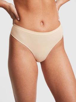 Victoria's Secret - PINK Seamless Thong Panty - Beige