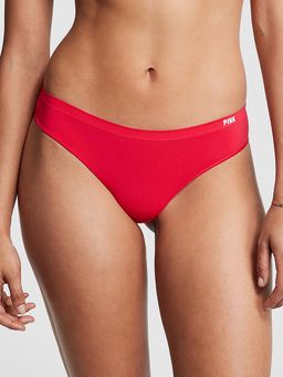 Victoria's Secret - PINK Seamless Thong Panty - Red (2XL)