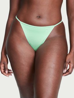 Victoria's Secret - Stretch Cotton V-String Panty - Green