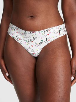 Victoria's Secret - PINK No-Show Thong Panty - White