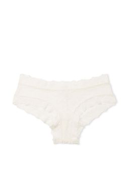 Victoria's Secret - The Lacie Posey Lace Cheeky Panty - White (XS)