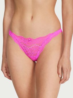 Victoria's Secret - Dream Angels Lace Cheekini Panty - Pink