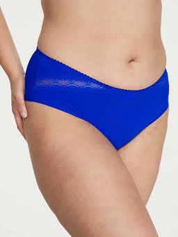Victoria's Secret - No-Show Hiphugger Panty - Blue (XS)