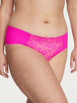 Victoria's Secret - No-Show Lace Cheeky Panty - Pink (XS)
