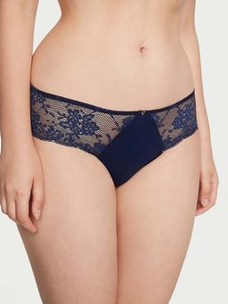 Victoria's Secret - Love Cloud Lace Hiphugger Panty - Navy Blue