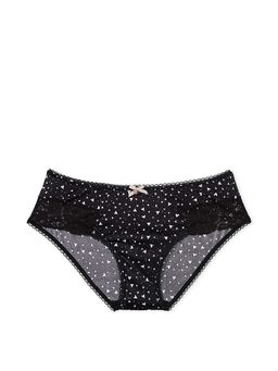 Victoria's Secret - Body by Victoria Lace-Front Hiphugger Panty - Black (XS)